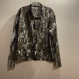 Vintage Tree Bark 80’s/90’s Ace Trail Blazer Shirt.‎ Size XL, Made in USA.